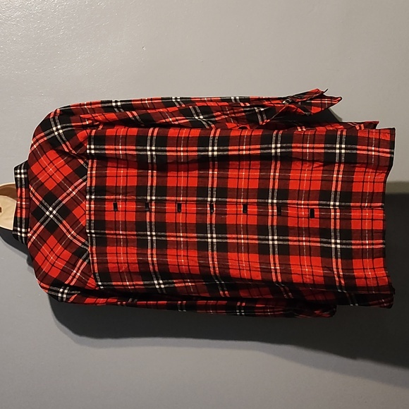 Multiples women's red, white & black gingham size 1XL top - Picture 16 of 17